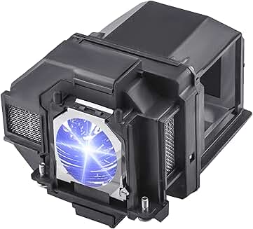Replacement projector bulb for various Epson models