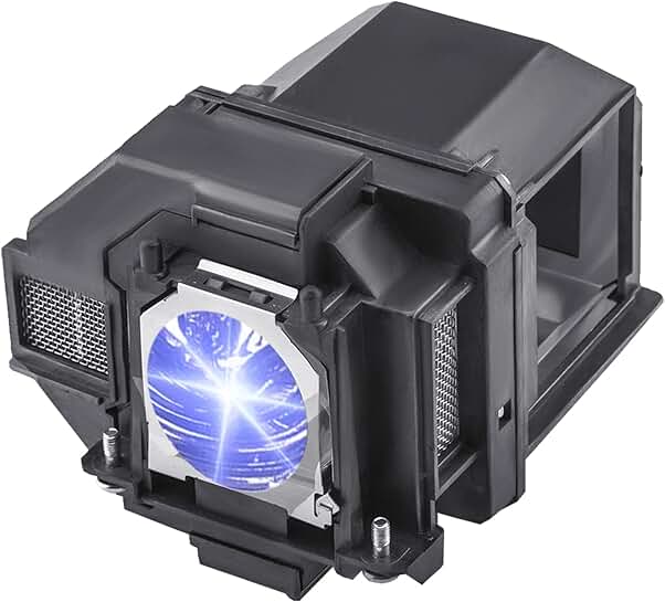 Replacement projector bulb for various Epson models