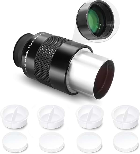 2 Inch Telescope Eyepiece Dust Caps Bundle