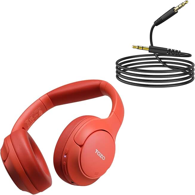 Hybrid Active Noise Cancelling Headphones with 3.5mm Cable