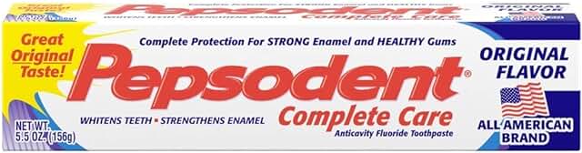 Complete Care Original Flavor Toothpaste, 5.5 oz, 11-pack
