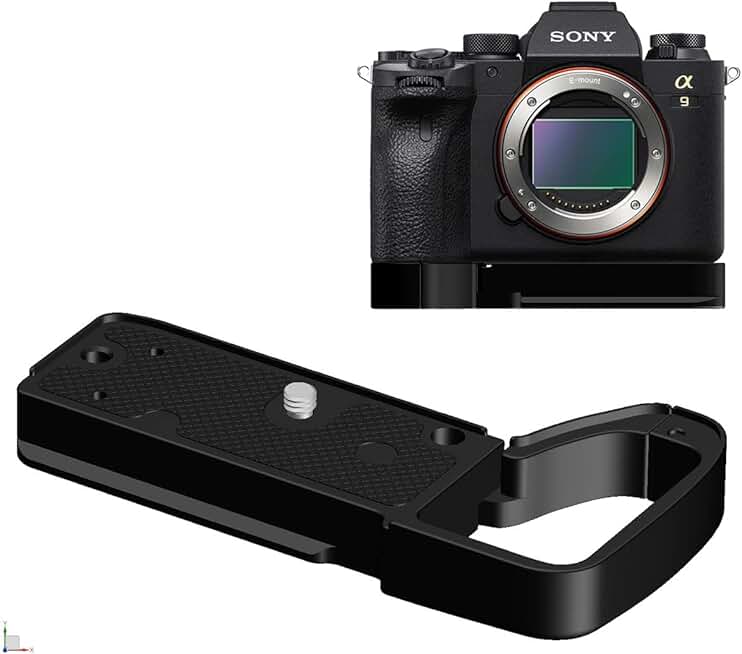 Handgrip for A1, A9II, A9M2, A7R5, A7M5 with Quick Release