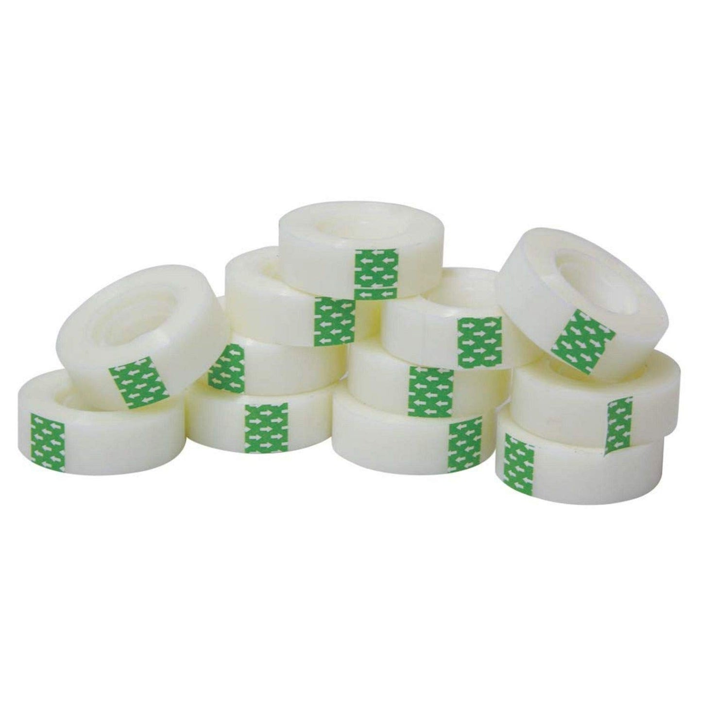 Invisible stationery tape refill rolls, 3/4 inch by 1296 inches, 12-pack