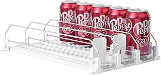 Fridge Drink Organizer with Automatic Pusher