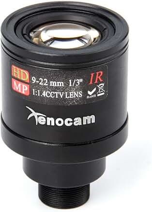 9-22mm IR F1.4 CCTV Vari-Focal Zoom Lens