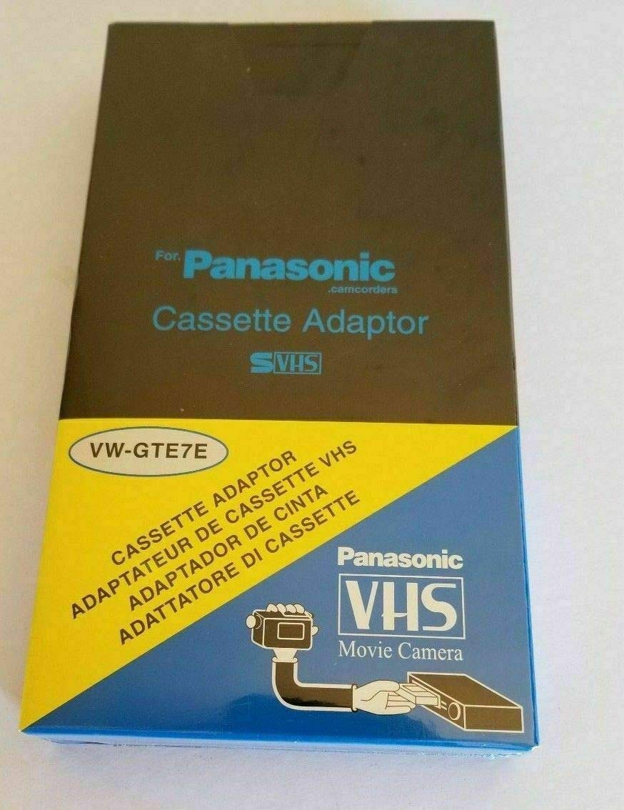 Motorized VHS-C Cassette Adapter for JVC C-P7U CP6BKU C-P6U,Panasonic PV-P1,RCA VCA115 + LensPen Lens Cleaner + 1 Micro-Fiber Cloth
