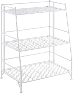 3-Tier Metal Storage Shelves for Home and Office