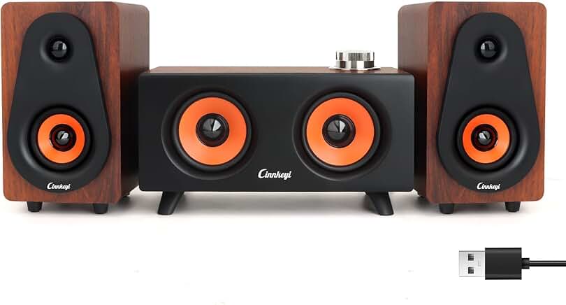 2.1 Desktop Computer Speakers with Subwoofer