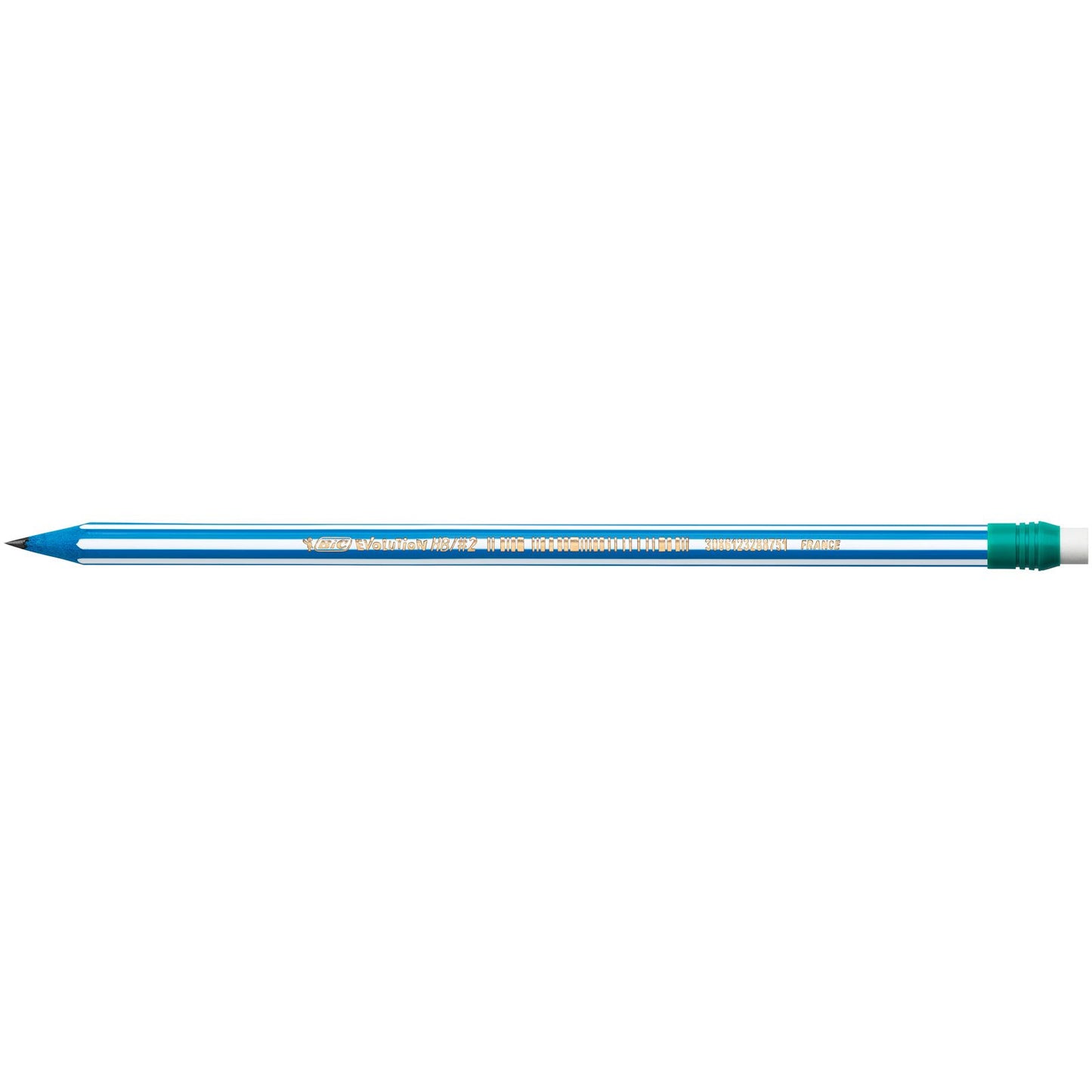 Pack of 12 HB Pencils with Erasers in Assorted Colors