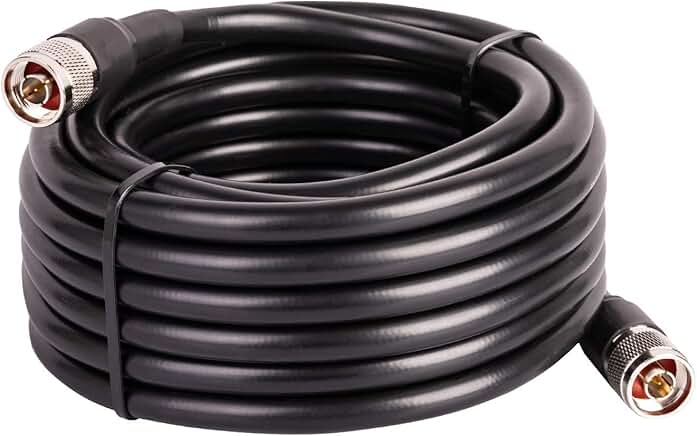 50ft N Male to N Male Coax Extension Cable