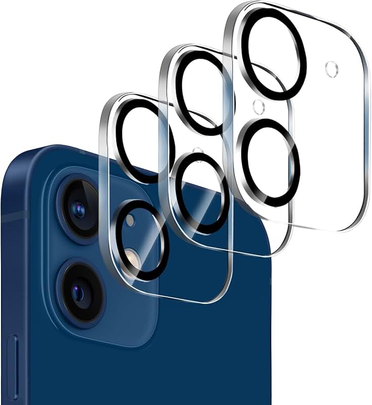Three Camera Lens Protectors for iPhone 12