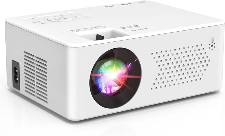 Portable Full HD 1080P Mini Bluetooth Projector