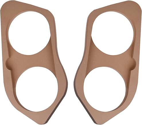 2 Pcs Front Door Speaker Rings for Silverado and Tahoe