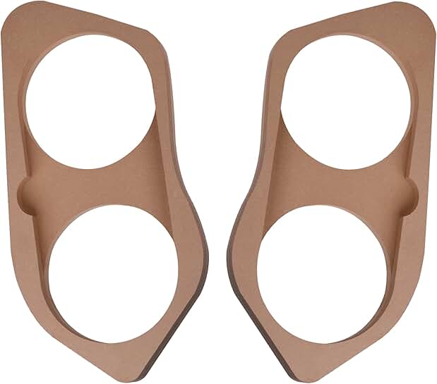 2 Pcs Front Door Speaker Rings for Silverado and Tahoe