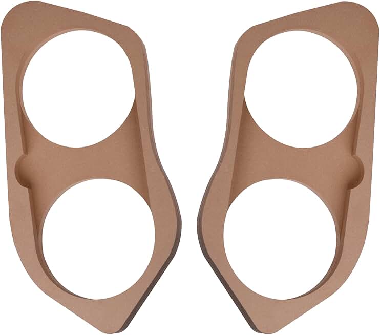 2 Pcs Front Door Speaker Rings for Silverado and Tahoe