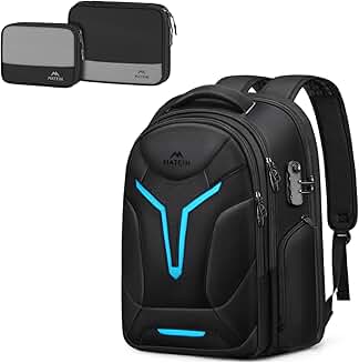 Travel Cord Organizer and Laptop Backpack Set