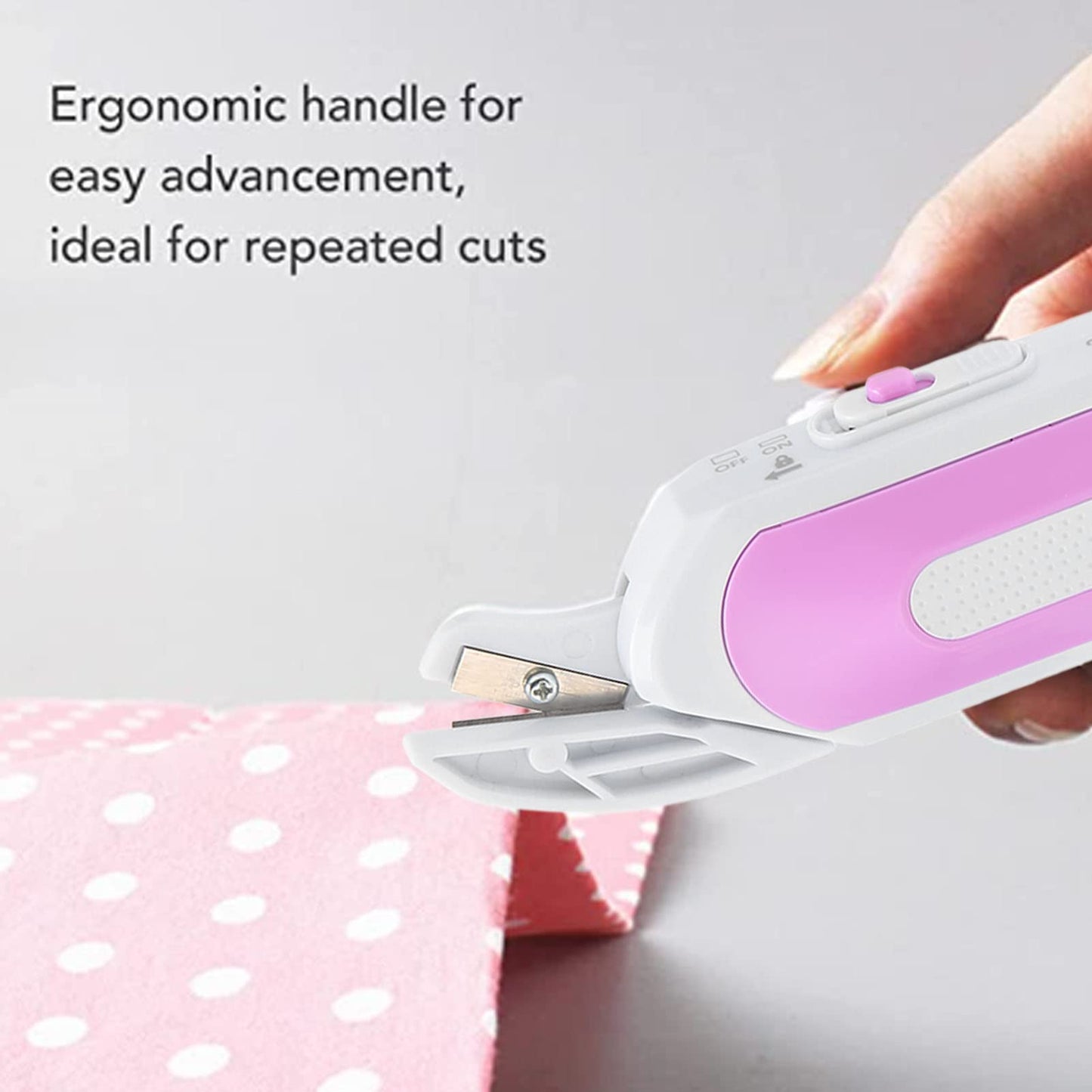 Mini Cordless Electric Scissors for Fabric Cardboard Leather