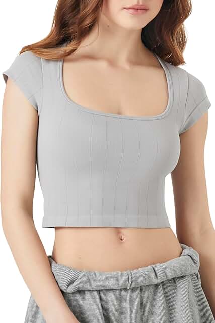 Women's Seamless Cropped T-Shirt