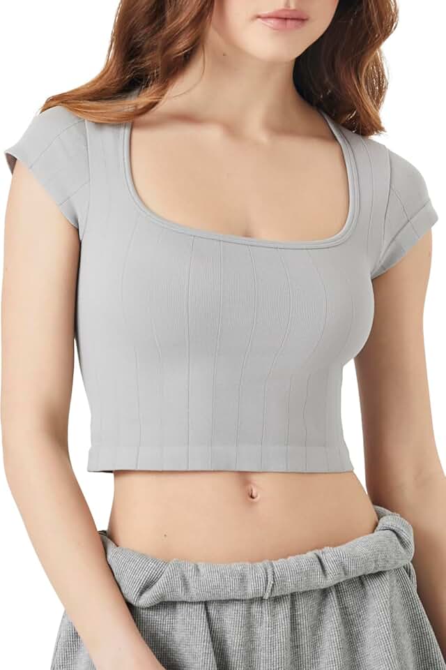 Women's Seamless Cropped T-Shirt