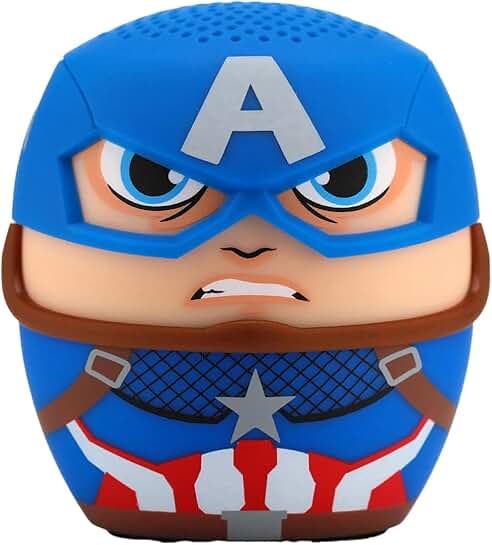 Mini Bluetooth Speaker Featuring Captain America