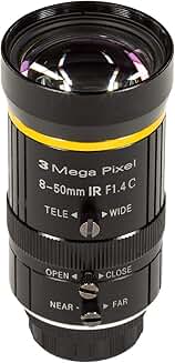 8-50mm C-Mount Zoom Lens for IMX477 Camera