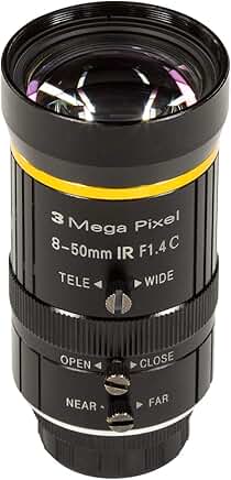 8-50mm C-Mount Zoom Lens for IMX477 Camera