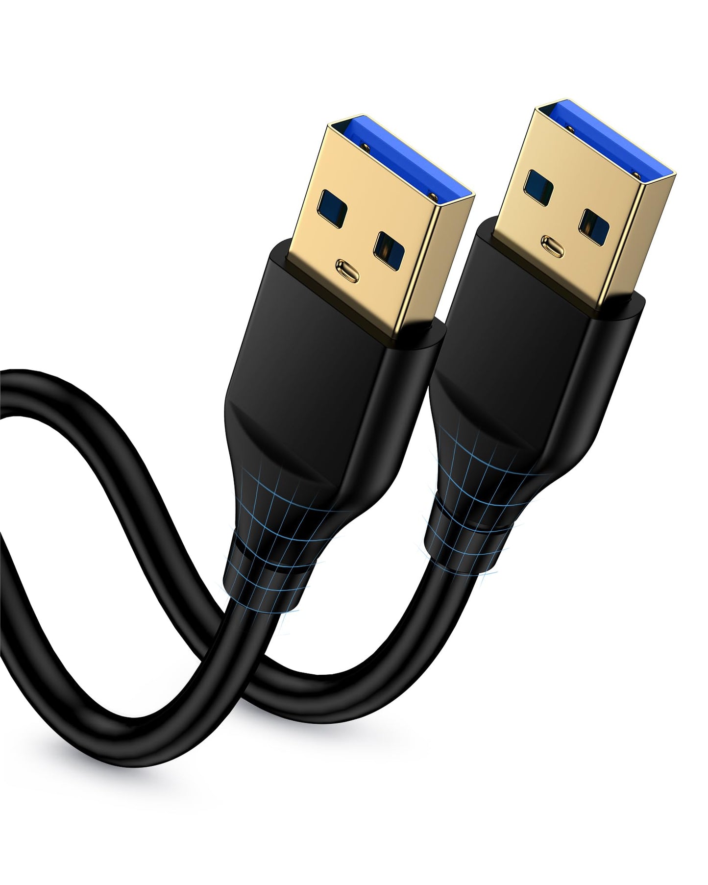 6ft USB A to USB A cable for data transfer