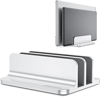 Adjustable Aluminum Laptop Stand for Up to 17.3 Inch Laptops