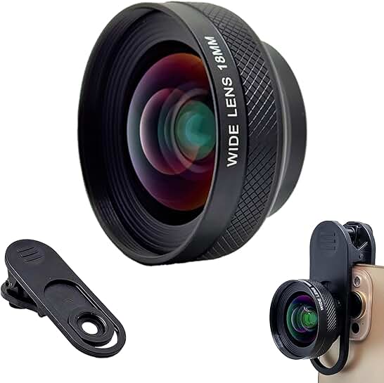 Wide Angle Lens with Clip for Smartphones