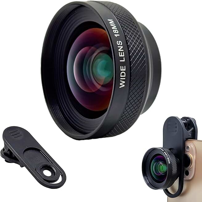 Wide Angle Lens with Clip for Smartphones