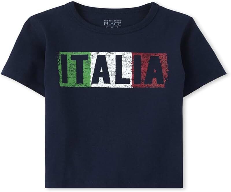 Short Sleeve Graphic T-Shirt for Boys and Toddlers