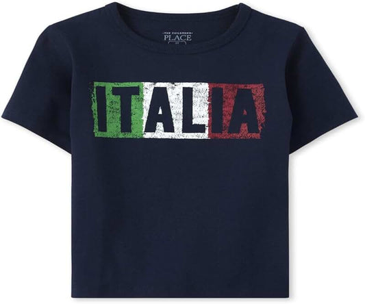 Short Sleeve Graphic T-Shirt for Boys and Toddlers