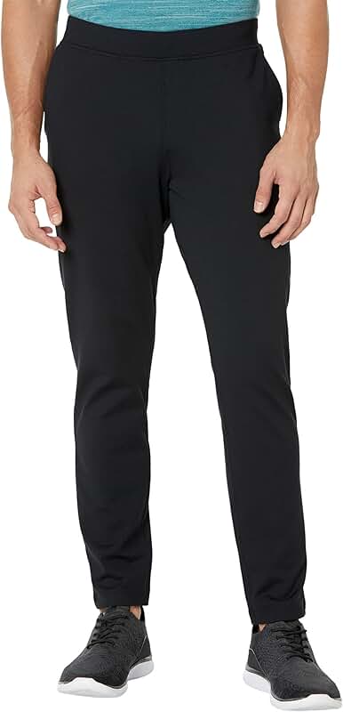 Men's Stretchable Tapered Leg Slip-In Pants