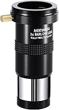3X Barlow Lens for 1.25" Telescope Eyepiece
