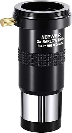 3X Barlow Lens for 1.25" Telescope Eyepiece