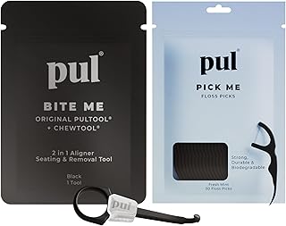 Dental Care Bundle with Floss Picks and Aligner Tool