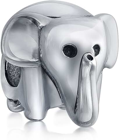 Elephant Puzzle Bead Charm for Bracelets