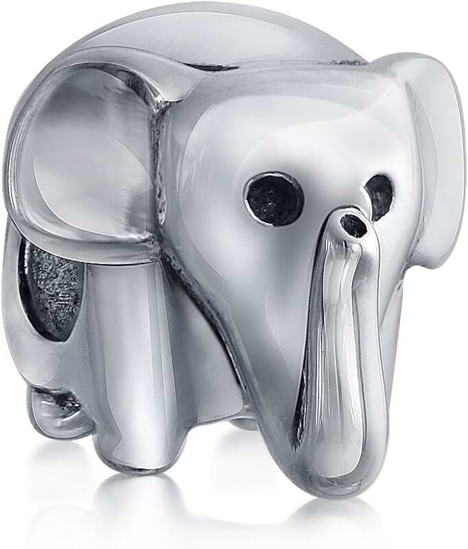 Elephant Puzzle Bead Charm for Bracelets