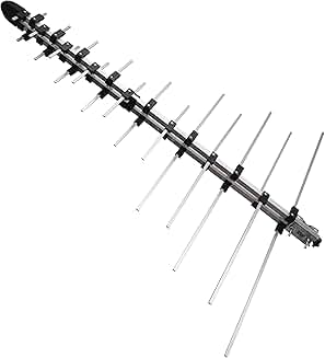 Outdoor Uni-Directional HDTV Antenna with 60+ Mile Range