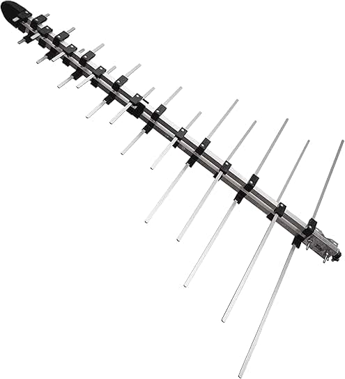 Outdoor Uni-Directional HDTV Antenna with 60+ Mile Range