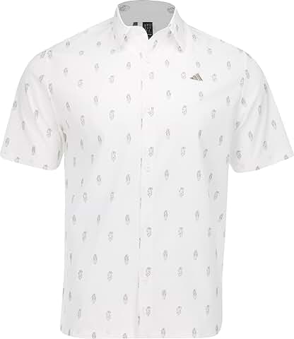 Men's Resort Button-Down Polo Shirt