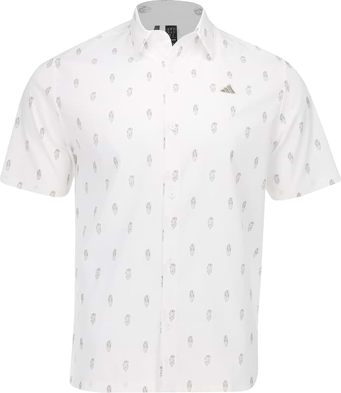 Men's Resort Button-Down Polo Shirt