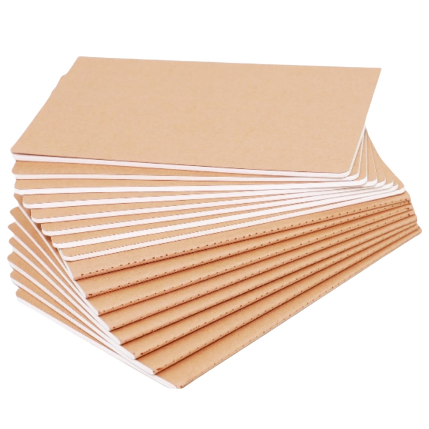 16 Kraft Notebooks for Writing and Sketching