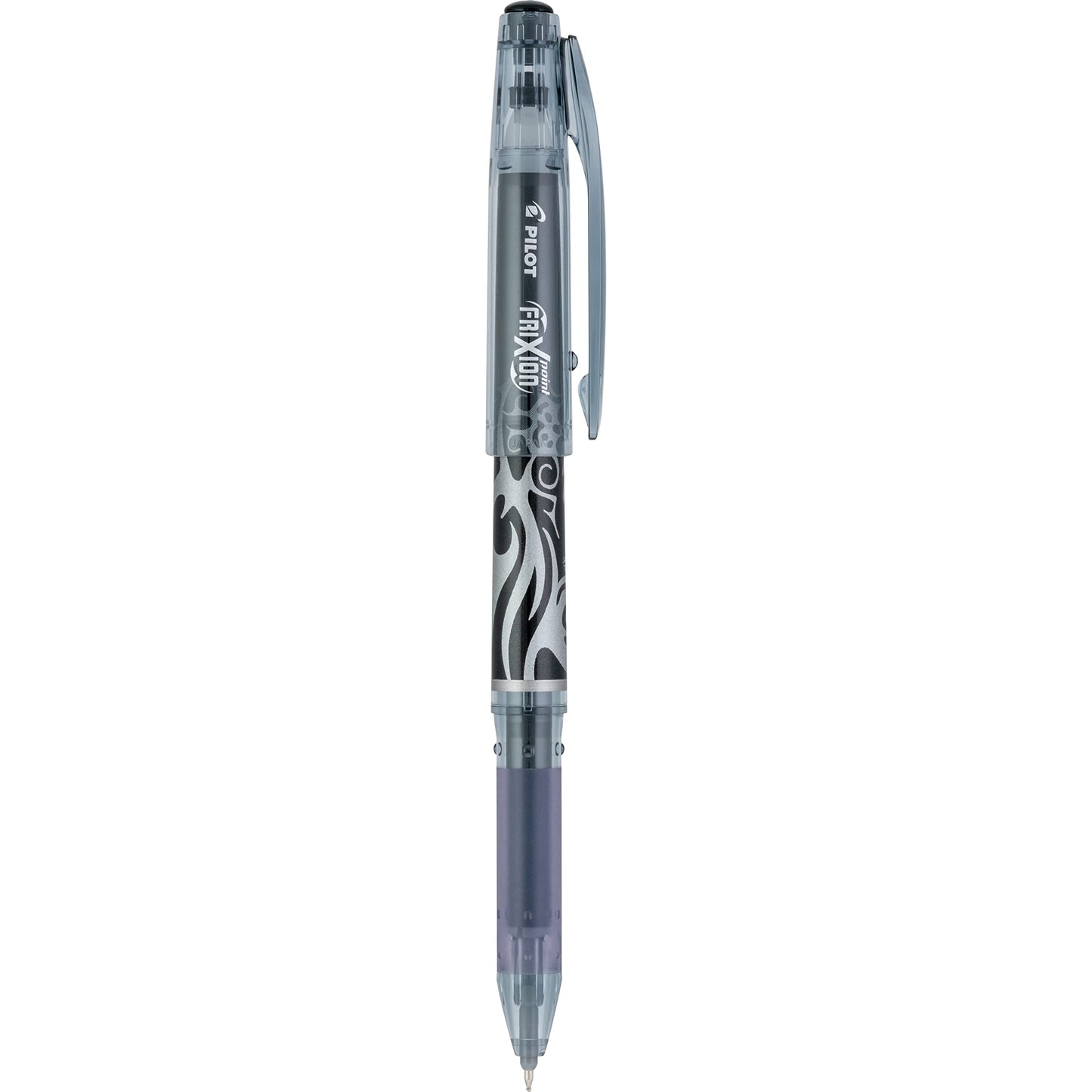 12 Black Erasable Gel Ink Pens, Extra Fine Point