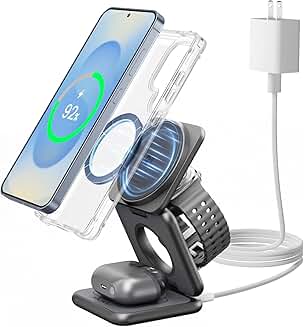 3-in-1 Wireless Charging Station for Galaxy Devices