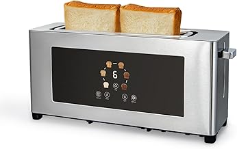 Slim 2-Slice Toaster with Touch Screen and Wide Slots