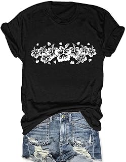 Women’s Boho Wildflower Short Sleeve T-Shirt