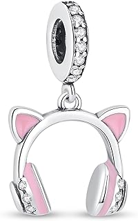 Lucky Cat S925 Sterling Silver Charm Bead