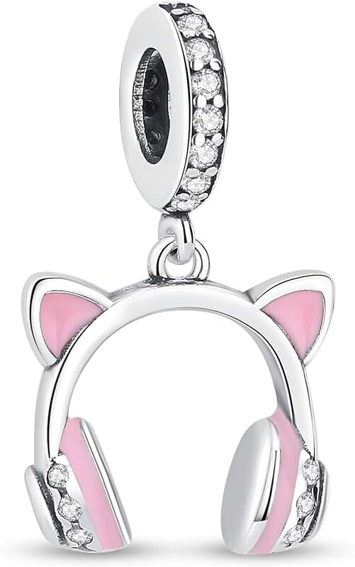 Lucky Cat S925 Sterling Silver Charm Bead