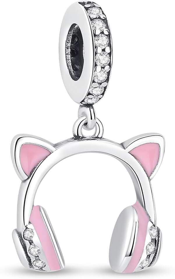 Lucky Cat S925 Sterling Silver Charm Bead